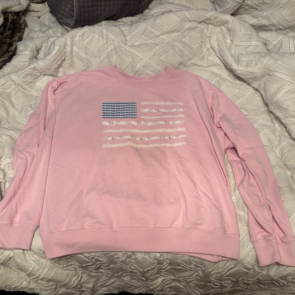 Hollister Light Pink Crewneck